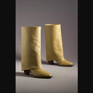 Anthropologie Fold-over boots, Silent D brand